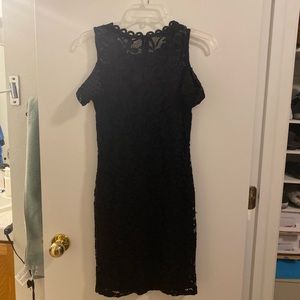 Body con black mini dress size M